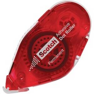 3m MMM 6055 Scotch Double-sided Tape Runner - 1 Each - Clear