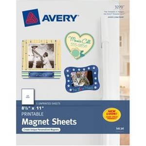 Avery 03270 Averyreg; Personal Creations Inkjet Printable Magnetic She