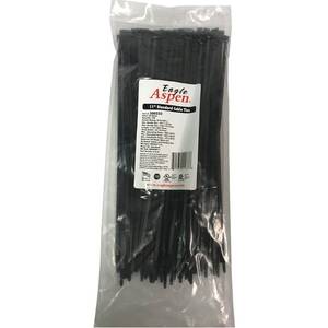Eagle 500233 (r)  Temperature-rated Cable Ties, 100 Pk (black, 11)