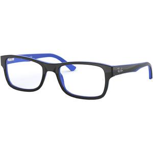 Ray RB5268-5179 Ray-ban Rb5268-5179 Gloss Black With Blue Interior Squ