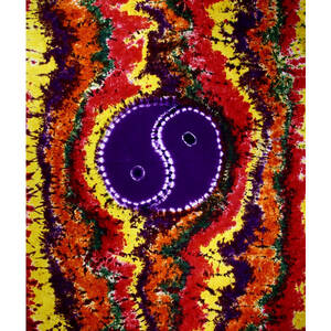 Wild TAPD145 Yin Yang Tie Dye Tapestry