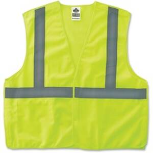 Tenacious EGO 21077 Glowear Lime Econo Breakaway Vest - Reflective, Ma