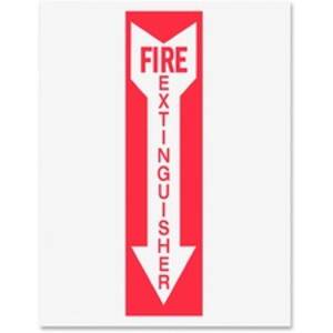 Tarifold TFI P1949FE Tarifold Safety Sign Inserts - 6  Pack - Fire Ext