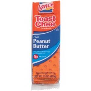 Snyderslance LNE SN40653 Lance Toast Chee Peanut Butter Cracker Sandwi
