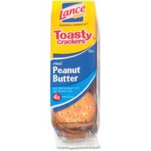 Snyderslance LNE SN40654 Lance Toasty Peanut Butter Cracker Sandwiches