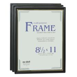 Nudell NUD 11888 Nudell Easy Slide-in Document Frame - Holds 8.50 X 11