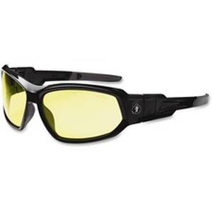 Tenacious EGO 56050 Ergodyne Loki Yellow Lens Safety Glasses - Durable