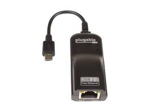 Plugable USB2-OTGE100 Plugable Usb 2.0 Otg Micro-b To Ethernet