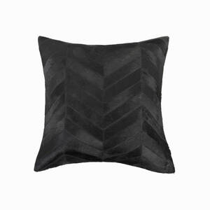 Homeroots.co 316839 18 X 18 X 5 Black And Natural - Pillow