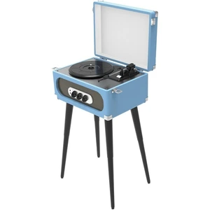 Sylvania SRC894-BLUE Src894-blue Bluetooth Retro Turntable With Stand 