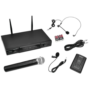 Pyle PDWM2115 Pro  Vhf Dual-channel Wireless Microphone Receiver Syste
