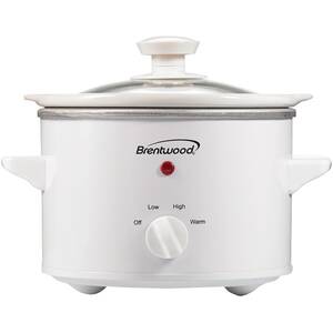 Brentwood RA30876 Appliances Sc-115w 1.5-quart Slow Cooker