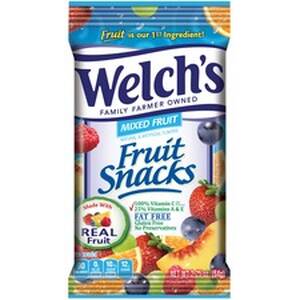 Promotion WEL 2898 Welch's Mixed Fruit Snacks - Gluten-free, Preservat