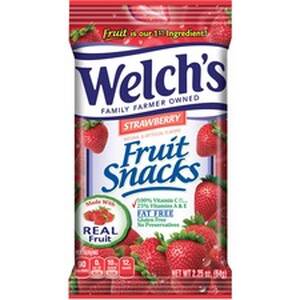 Promotion WEL 2896 Welch's Strawberry Fruit Snacks - Gluten-free, Pres