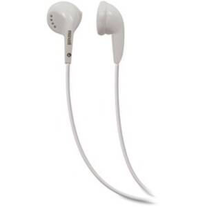 Maxell 190599 Eb-95 White Earbuds - Stereo - White - Wired - Earbud - 