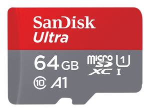Sandisk SDSQUA4-064G-AN6MA 64gb Ultra Usd 120mbs C10 Uhs
