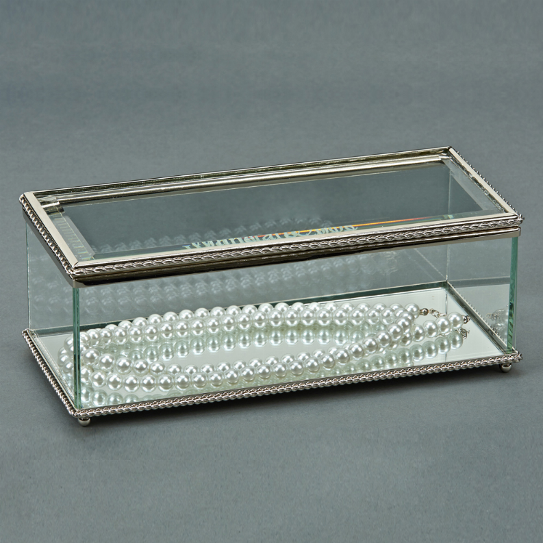 Creative 3617 Rectangular Hinged Box, Glass 8