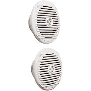 Jensen MS6007WR 6.5 Coaxial Marine Speaker - (pair) White