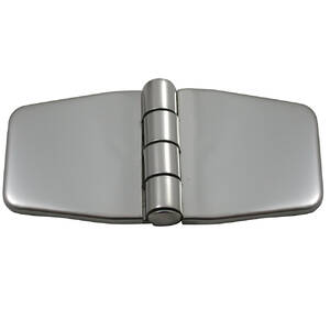 Southco N6-5A-4VC8-24 Stamped Covered Hinge - 316 Stainless Steel - 1.