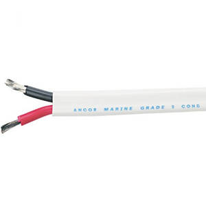 Ancor 121310 Standard Duplex Cable - Flat 122 Awg - 2 X 3mm178; Redbla