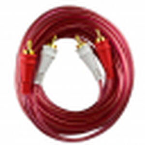 Nippon AMPG1.5 Rca Cable 1.5' Audiopipe Ofc Clear Installer Series