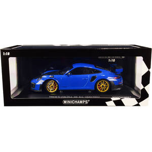 Minichamps 155068302 2018 Porsche 911 Gt2rs (991.2) Blue With Carbon H