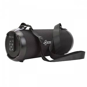 Axess SPBT1053 BK 3 Bluetooth Portable Speaker With Led Lights  Sdusb 