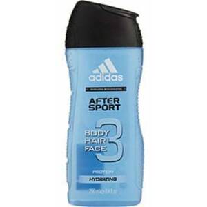 Adidas 249095 3 Body, Hair And Face Shower Gel 8.4 Oz (developed With 