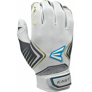 Easton 8069165 Ghost Fastpitch Batting Gloves-white-gold-l