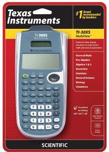 Texas TI-30XSMV Ti30xs Multiview Scientific Calculator - Protective Ha