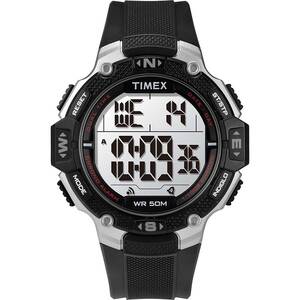 Timex TW5M41200 Dgtl 42mm Watch - Black Resin Strap