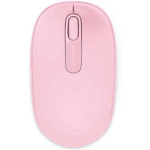 Microsoft UZ0068 1850 Mouse - Wireless - Light Orchid Pink