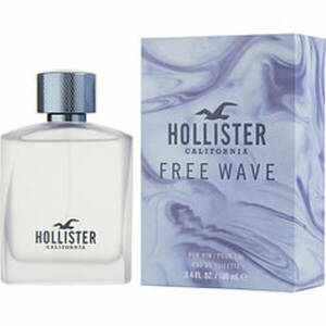 Hollister 547555 Free Wave Eau De Toilette Spray 3.4 Oz For Men