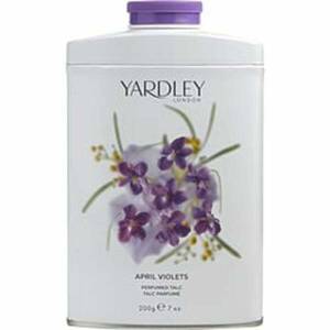 Yardley 278563 Yardley By Yardley April Violets Tin Talc 7 Oz (new Pac