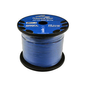 Nippon AP14500BL Audiopipe 14 Gauge 500ft Primary Wire Blue