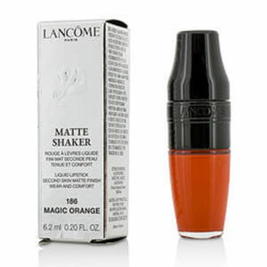 Lancome 297095 By  Matte Shaker Liquid Lipstick -  186 Magic Orange  -