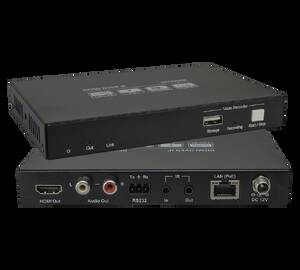 Bzb BG-AVOIP1080D Hd Video Over Ip Decoder Offering Live Preview, Reco