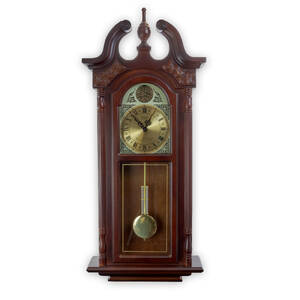 Bedford BED-7710 Clock Collection 38 Inch Chiming Pendulum Wall Clock 