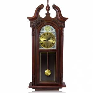 Bedford BED-7715 Clock Collection 38 Inch Grand Antique Chiming Wall C