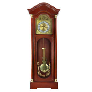 Bedford BED-1615 Clock Collection 33 Inch Chiming Pendulum Wall Clock 