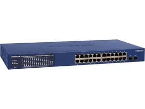 Netgear NET-GS724TPP-100NAS 24-port Gigabit Ethernet Hi-power Poe+ Sma