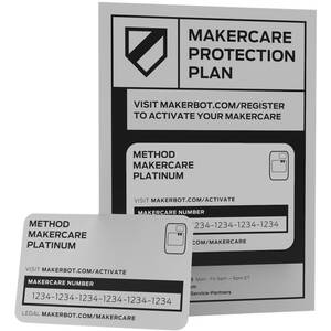Makerbot 900-0015A Makercare Platinum For Method