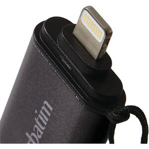 Verbatim 49300 Store 'n' Go Dual Usb 3.0 Flash Drive - 32gb- Lightning