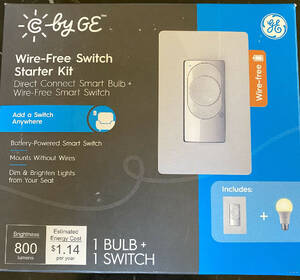 Savant 93129091 Wirefree Switch + Sw Smart Bulb