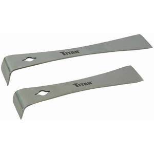 Titan BAR17005 Tool 2 Pc Stainless Steel Pry Barscraper Set