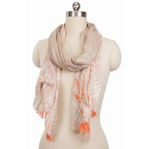 Saachiwholesale 132265 Ombre Dye Scarf (pack Of 1)