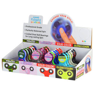 Bulk AF901 Hands Fidgetz Spinner In Assorted Colors Amp; Designs In Pd