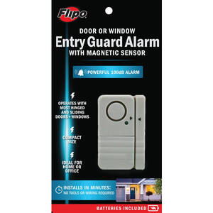 Flipo ALARM-ENT-GUARD Door Or Window Entry Guard Alarm With Magnetic S
