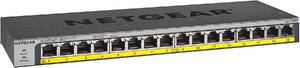 Netgear NET-GS116PP-100NAS 16-port Poepoe+ Gigabit Ethernet Unmanaged 