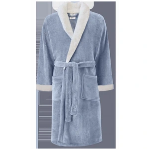 Archstone AS-1126 Sherpa Lined Bathrobe - Adult Unisex, One Size Fits 